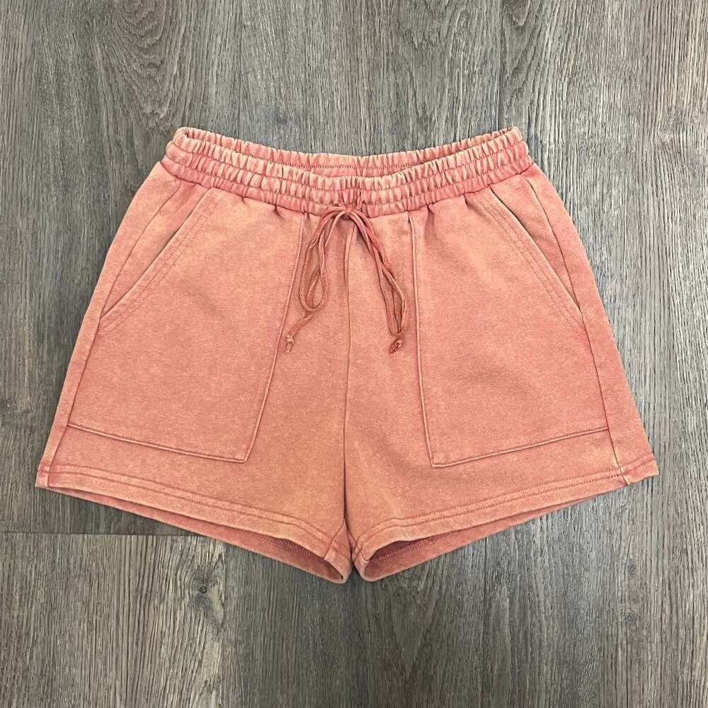 Mystree Light Orange Lounge Shorts